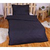Povlečení mikrovlákno DeLuxe 140x200+70x90 Proužek černý