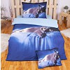 Sedmidílná sada 3D povlečení 140x200+70x90 British cat