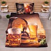 3D povlečení 140x200+70x90 Golden beer