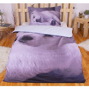 3D povlečení 140x200+70x90 Labrador
