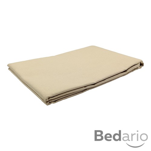 Prostěradlo bavlněná plachta KLASIK 140x240 - Béžová