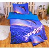 Sedmidílná sada 3D povlečení 140x200+70x90 Skákající delfín