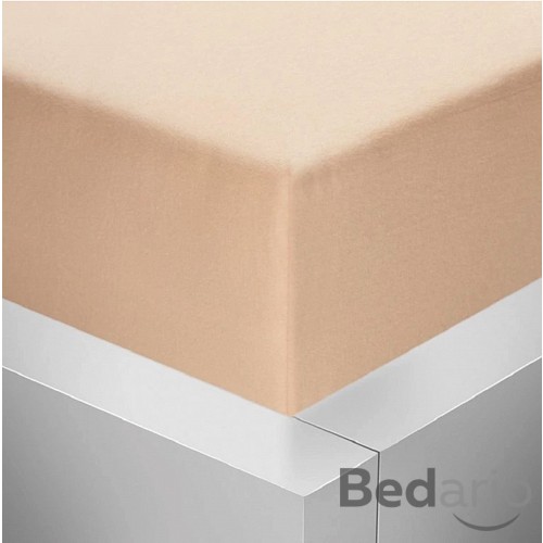 Jersey prostěradlo 140x200 Premium - Světle lososová