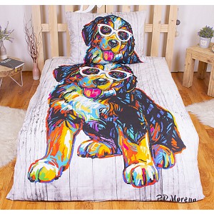 Bavlněné povlečení 140x200+70x90 P.D. Moreno