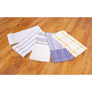 Sada kuchyňských utěrek - Světlý mix 5ks