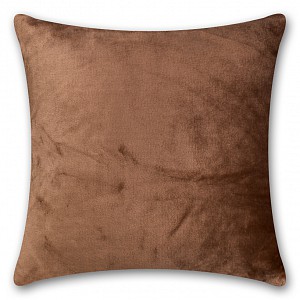 Povlak na polštářek mikroflanel 40x40 - Hnědý