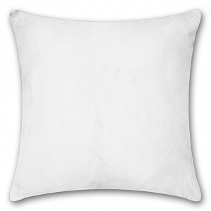 Povlak na polštářek mikroflanel 40x40 - Bílý