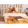 Sedmidílná sada 3D povlečení 140x200+70x90 Horses