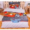 Bavlněné povlečení 140x200+70x90 Fast wheels club