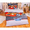 Bavlněné povlečení 140x200+70x90 Fast wheels club