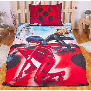 Bavlněné povlečení 140x200+70x90 Miraculous