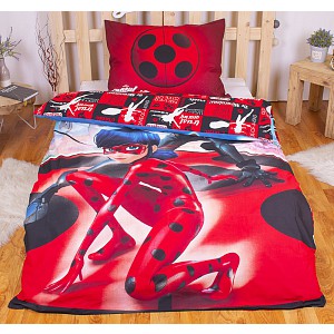 Bavlněné povlečení 140x200+70x90 Miraculous