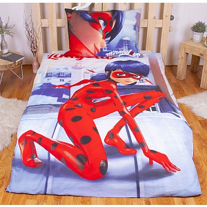 Bavlněné povlečení 140x200+70x90 Ladybug