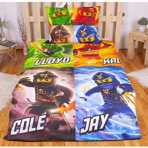 Bavlněné povlečení 140x200+70x90 Ninjago II