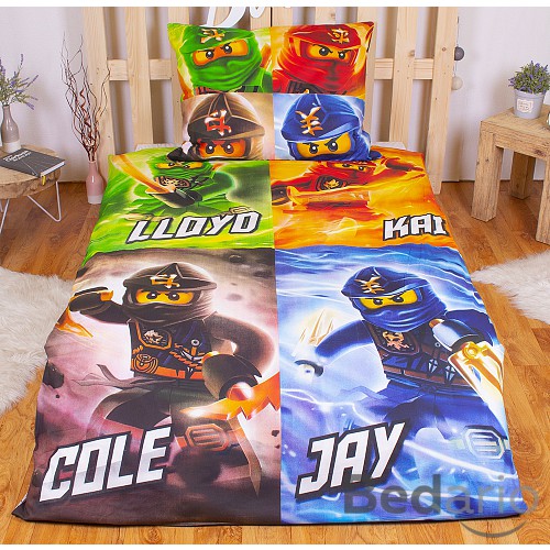 Bavlněné povlečení 140x200+70x90 Ninjago II