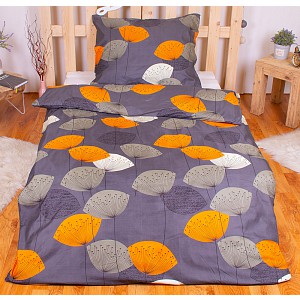Povlečení mikrovlákno LIMITED 140x200+70x90 Podzimní pampelišky