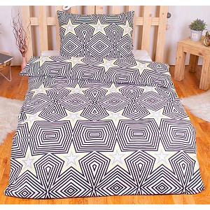 Povlečení mikrovlákno LIMITED 140x200+70x90 Optická iluze