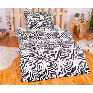 Povlečení mikrovlákno LIMITED 140x200+70x90 Optická iluze