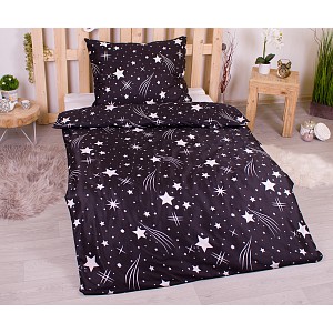 Povlečení mikrovlákno LIMITED 140x200+70x90 Komety