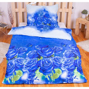 Povlečení mikrovlákno LIMITED 140x200+70x90 Vodní růže