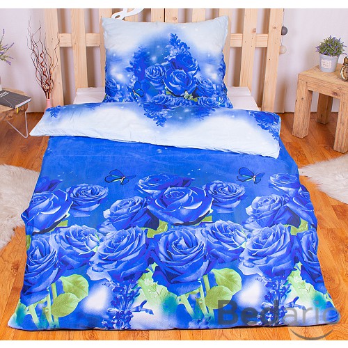 Povlečení mikrovlákno LIMITED 140x200+70x90 Vodní růže