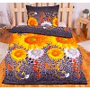Povlečení mikrovlákno LIMITED 140x200+70x90 Zlaté slunečnice