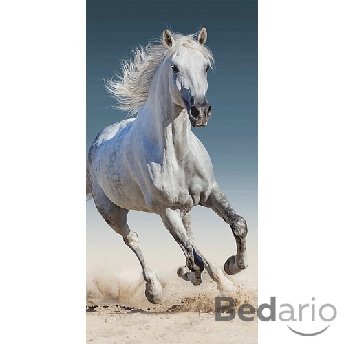 Osuška 70x140 - White horse