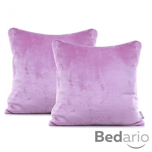 Povlak na polštářek mikroflanel 45x45 - Lila