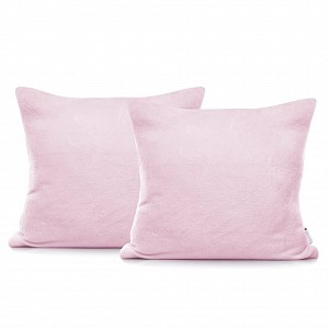 Povlak na polštářek mikroflanel 45x45 - Starorůžová