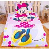 Bavlněné povlečení 140x200+70x90 Minnie puntík