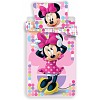 Bavlněné povlečení 140x200+70x90 Minnie puntík