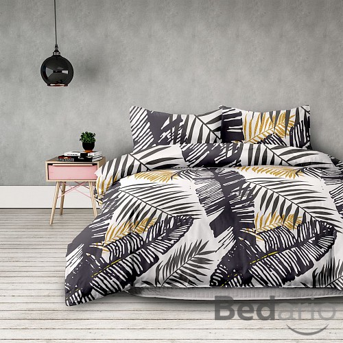 Povlečení mako bavlna AVERI 220x200+70x90 Fern