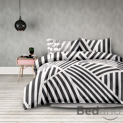 Povlečení mako bavlna AVERI 220x200+70x90 Sweet home light