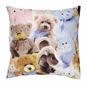 Bavlněný povlak 40x40 Plyšová zvířátka