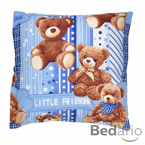 Bavlněný povlak 40x40 Medvídci