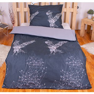 Povlečení mikrovlákno DELUXE 140x200+70x90 Eagle