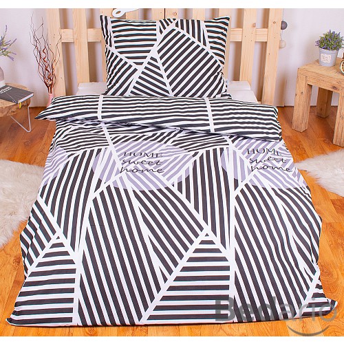 Povlečení mako bavlna AVERI 140x200+70x90 Sweet home light