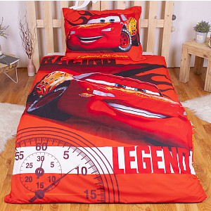 Povlečení z mikrovlákna 140x200+70x90 Cars Legend