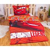 Povlečení z mikrovlákna 140x200+70x90 Cars Legend