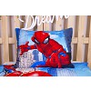 Povlečení z mikrovlákna 140x200+70x90 Spiderman Blue