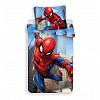 Povlečení z mikrovlákna 140x200+70x90 Spiderman Blue