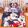 Povlečení z mikrovlákna 140x200+70x90 Mickey & Minnie v NY II