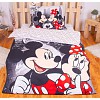 Povlečení z mikrovlákna 140x200+70x90 Mickey & Minnie v NY II