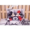 Povlečení z mikrovlákna 140x200+70x90 Mickey & Minnie v NY II