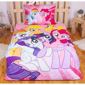 Bavlněné povlečení 140x200+70x90 My Little Pony