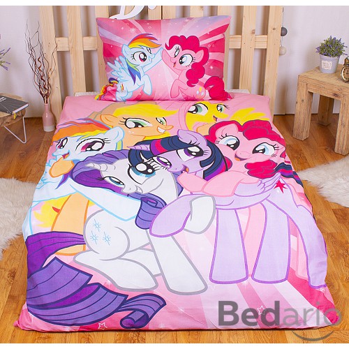 Bavlněné povlečení 140x200+70x90 My Little Pony