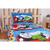 Bavlněné povlečení 140x200+70x90 Mašinka Tomáš Steam Team