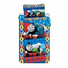 Bavlněné povlečení 140x200+70x90 Mašinka Tomáš Steam Team