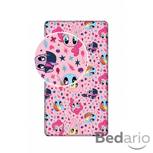 Bavlněné prostěradlo 90x200 My Little Pony