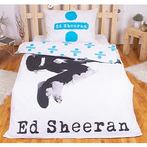 Bavlněné povlečení 140x200+70x90 Ed Sheeran